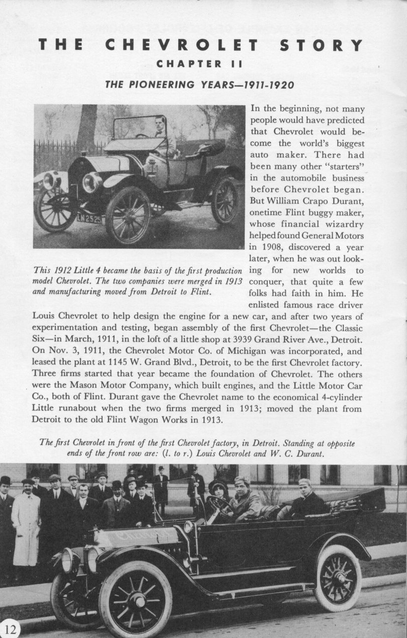 The Chevrolet Story - Published 1956 Page 37